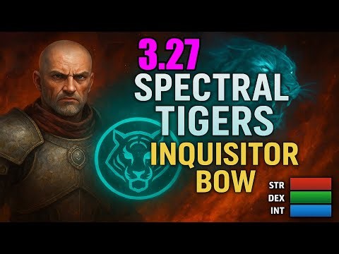 PoE 3.27 Inquisitor Bow Build Guide –Tri Stat Stacker with Spectral Tigers