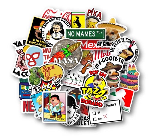 Funny Mexican Humor Vinyl Stickers - 30 Pack - Etsy