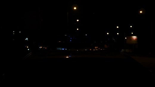 Police car lights flashing - Free Stock Video