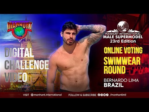 36 Manhunt International Male Supermodel 2025 candidates competing in Bangkok