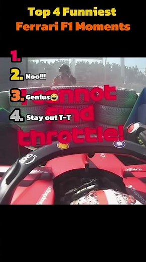 Top 4 Funniest Ferrari F1 Moments You Won’t Believe! 😂
