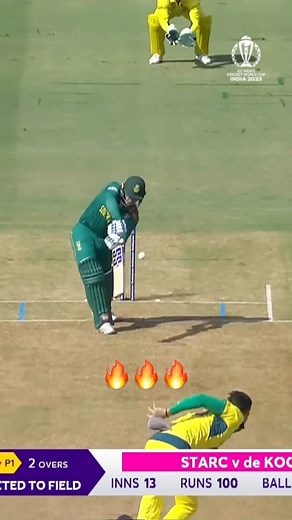 4M views · 67K reactions | Unplayable delivery from Mitchell Starc  #cricket #cricketreels #CWC23 #AUSvSA | ICC - International Cricket Council | Facebook