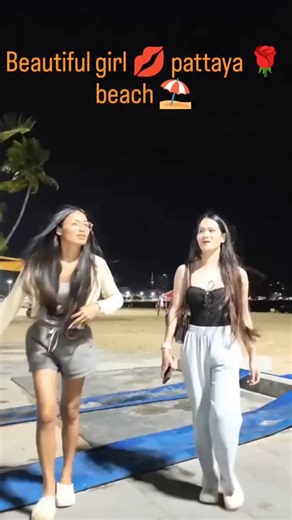 Bangkok Nightlife on Instagram: "Beautiful girls 💋 pattaya 🌹 beach road 🏖️ Thailand 🤪"