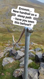 131K views · 226 reactions | I last walked this path a few years ago - it was just natural and now it has this handrail? It's a part between Melynllyn and Dulyn reservoirs - I can only assume it's a health and safety thing because people are working here? Surely not to protect hikers? Can you imagine if they put these on popular routes like Crib Goch 藍 #eryri #hiking #hills #lakes #northwales #hikingwithdigs #pcgonemad #healthandsafety #healthandsafetymanagemen | Nearly Uphill | Facebook