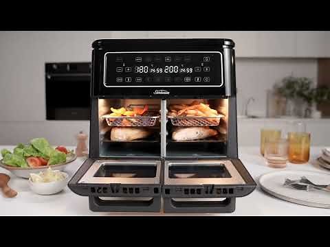 Multi Zone Air Fryer Oven | Dual Zone Cooking | AFP6000BK