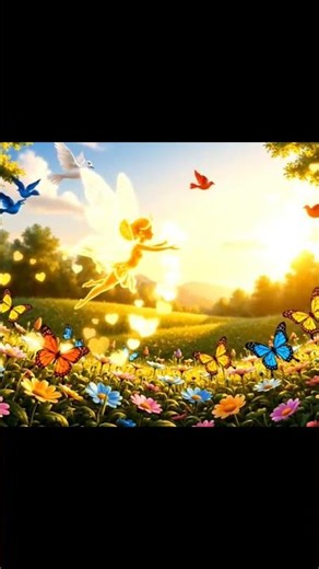 A Magical Faerie Sprinkles Hearts #Shorts #Faerie #Hearts #Fantasy