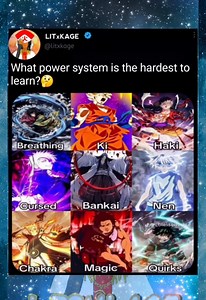 Hardest Anime Power Systems to Learn Ranked