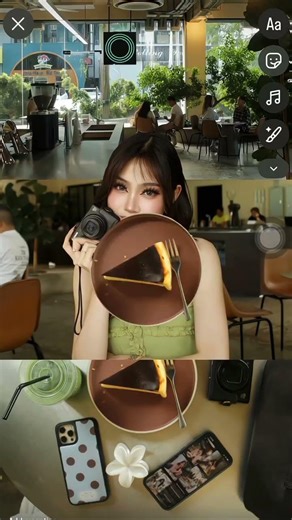 Story Idea: Crea este COLLAGE profesional en segundos 📸✨ #aesthetic