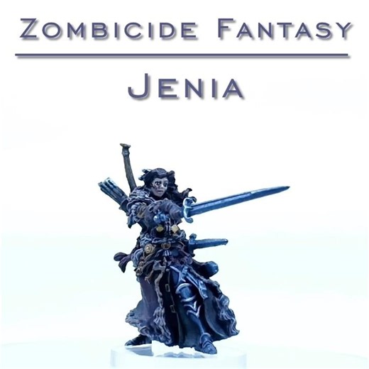 Zombicide: Fantasy || White Death || Survivor || Jenia #shorts #zombicide