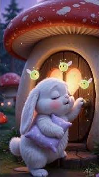 Sleepy Bunny Bedtime Lullaby 🐰🌙 | Soft Sleep Music for Kids