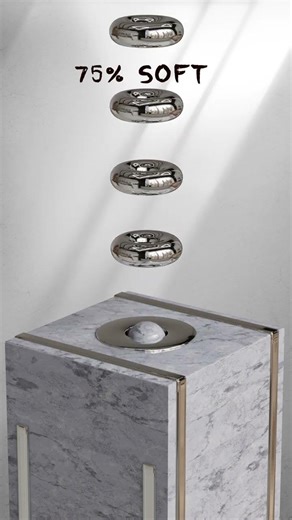 0% vs 100% Torus Soft Body 3D Simulation