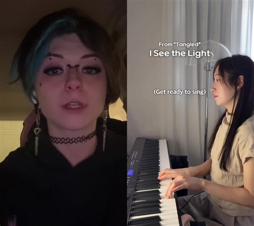 Creative Duet Inspired by Tangled