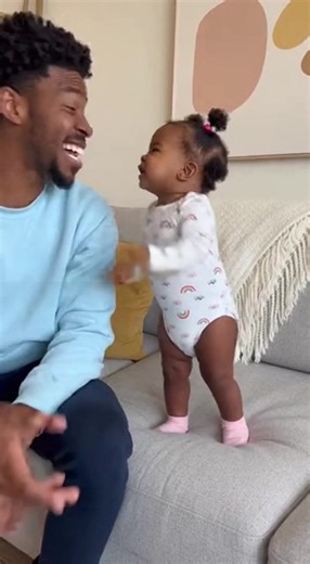Baby vs Daddy: The Funniest Tiny Argument Ever 😂👶#FunnyBabyMoments #DadLife #BabyTalk #FamilyLaughs #TooCute | Abc Fun Babies