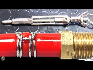 DIY CLAMPTITE a tool to pull the wire and create stainless steel clamps