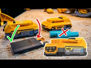 BRAND NEW TECHNOLOGY - DeWalt PowerStack Battery Event