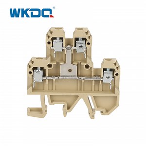 [Hot Item] Feed Through Double Level Sak Screw Terminal Block CE