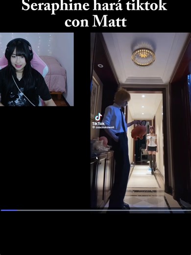 Seraphine hará tiktok con Matt. #seraphine_yue #seraphine