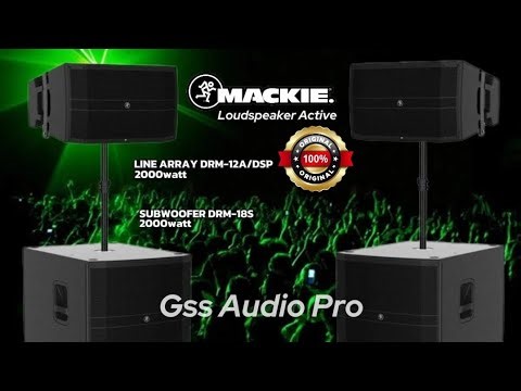 Paket sound Mackie Active DRM Series