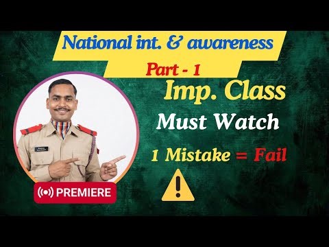 National Integration & Awareness MCQ 2026 || Unity in Diversity 🇮🇳 ||