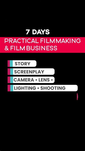 Don’t Just Make a Film—Learn How to SELL It! | 7-Day Practical Filmmaking Workshop
