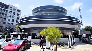 Inside Elon Musk's Tesla diner - review of robot servers and Cybertruck burgers