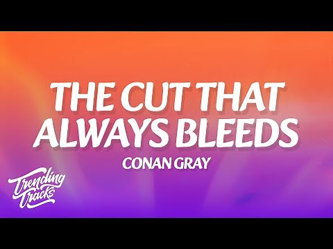 Conan Gray - The Cut That Always Bleeds (Lyrics)