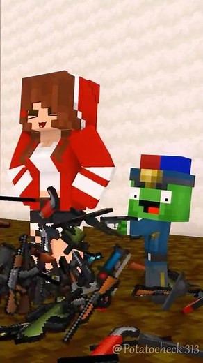 It's The Police! Drop All Your Weapons! | Mikey And JJ's Sister #shorts #minecraft