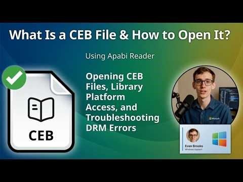 How to Open CEB Files (Apabi Reader)