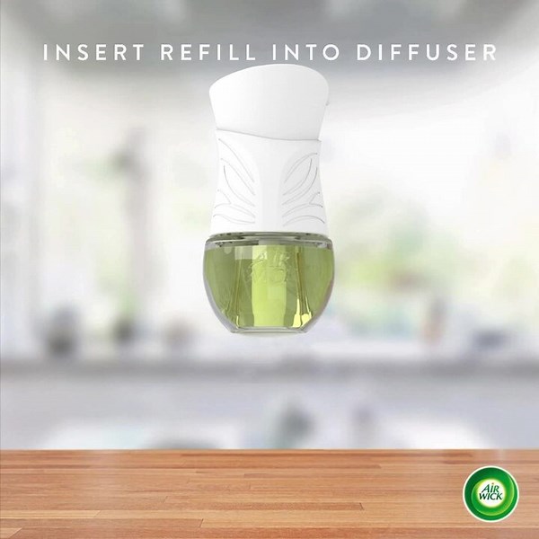 Air Wick 0.67 oz. Lavender and Chamomile Automatic Air Freshener Oil Plug-In Air Freshener Starter Kit (6-Pack) 62338-93947-6