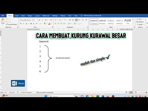 HOW TO MAKE LARGE CURLY BRACES IN MICROSOFT WORD