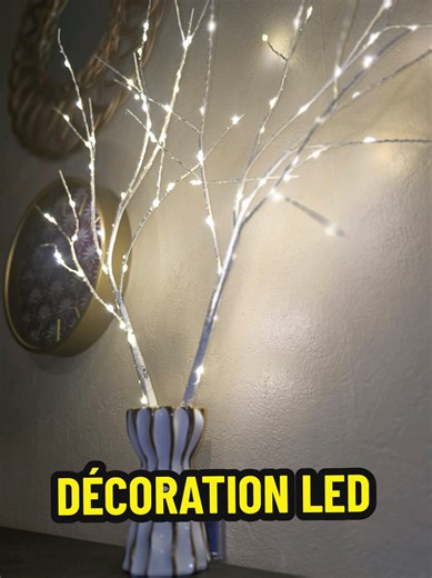 Décoration LED pour votre intérieur de maison tres sympathique. #deco #decoration #led #decomaison #vase