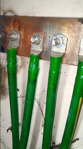 earthing cable connection design works completed.