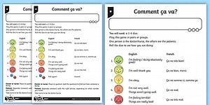 French: 'How are You?' Game