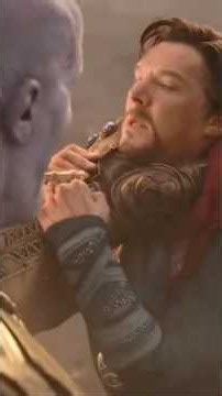 Why did Doctor Strange suddenly have the ability to confront Thanos head-on?#shortsfeed #trending