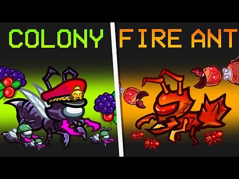 *NEW* COLONY vs FIRE ANT IMPOSTER ROLE in Among Us?! (Funny Mod)