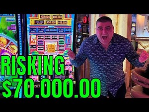 Risking $70,000 on MASSIVE High Limit Slot Bets! 💸 INSANE GAMBLE! 🎰