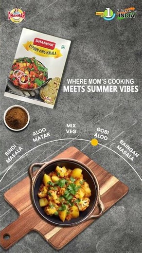 One Masala, Many Recipes 👑 | Dhanhar Kitchen King Masala | Perfect for Every Indian Curry