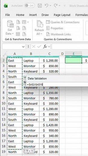 Create a Drop-Down List in Excel in Seconds! 🔽