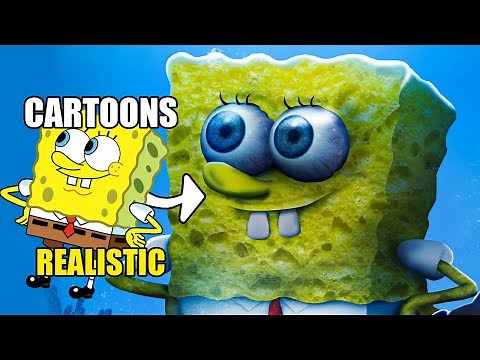 I Made Cartoons ULTRA REALISTIC in Photoshop