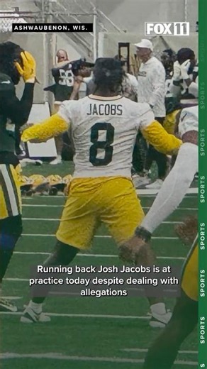 Josh Jacobs returns to Packers practice after release from jail
