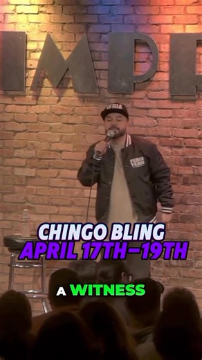 Chingo Bling @realchingobling hits the stage next weekend. You’ve seen him on Netflix, HBO Max, and beyond—now catch him live in Chandler! Grab your tickets now! #chingobling #standupcomedy #chandleraz #comedyclub #comedyshow | Official Chingo Bling