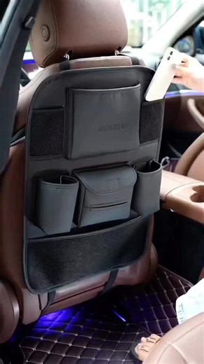 Car Seat Back Multi-Pocket Storage Bag