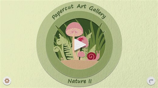【实况】剪纸美术馆-自然2（Papercut Art Gallery: Nature II）流程视频