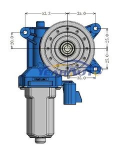 [Hot Item] 12V DC Universal Power Window Motor Car Electric Glass Door Lifting Motor