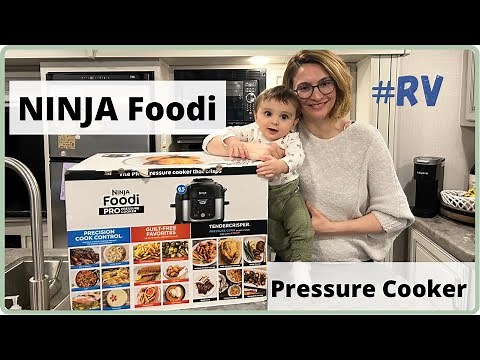Unboxing Ninja Foodi 11-in-1 Pro Pressure Cooker + Air Fryer and Cooking Demo in RV