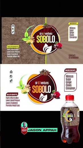 DIY Bissap Label Design: Make Your Sobolo Stand Out on the Shelf