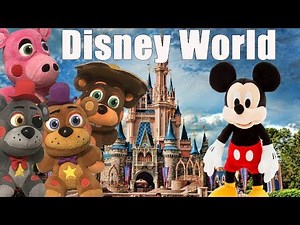 Fnaf Plush- FazeBears go to Disney World