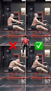 273K views · 8K reactions | Seated cable row (v bar) Target the lats...