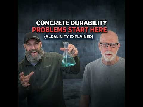 EP #151: Most Concrete Durability Problems Start Here (Alkalinity Explained)