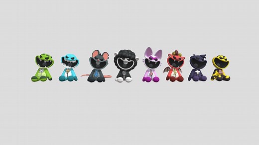 Nightmare Critters - Download Free 3D model by I.likeGUTS